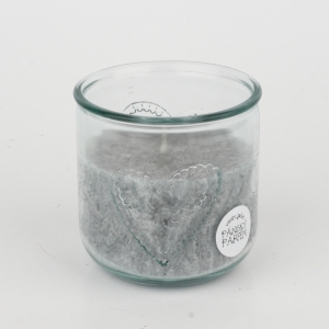 Ručne odlievaná sviečka v pohári pánsky 480g