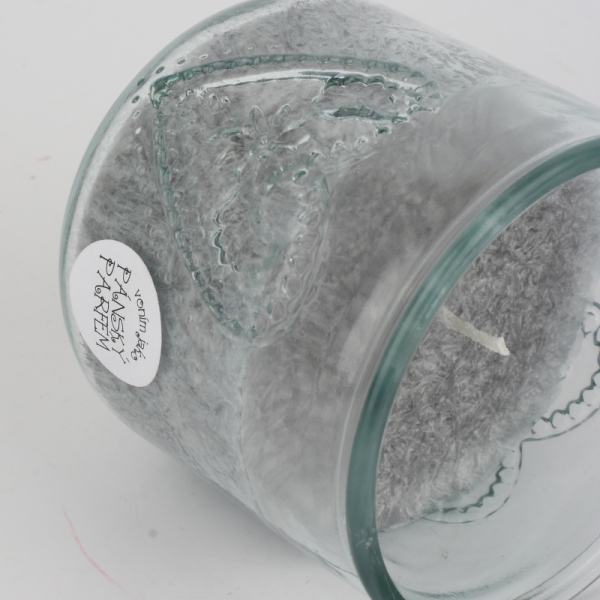 Ručne odlievaná sviečka v pohári pánsky 480g