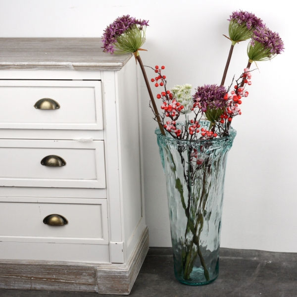 Sklenená váza SAN MIGUEL 50cm