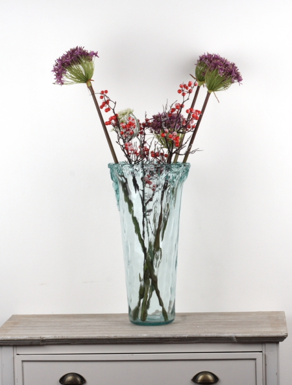 Sklenená váza SAN MIGUEL 50cm