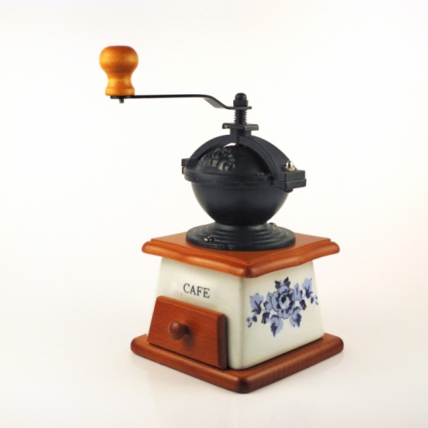 Ručný mlynček na kávu 12x12x20cm vyradený!