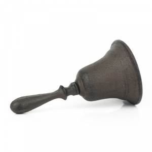 Ručné zvonček liatinový 21,5 cm