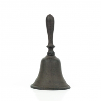 Ručné zvonček liatinový 21,5 cm