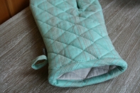 Rukavice / chňapka - tyrkysová