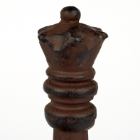 Šach figúrka dáma 7x7x21cm liatina