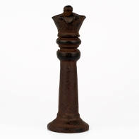 Šach figúrka dáma 7x7x21cm liatina