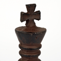 Šach figúrka kráľ 7x7x20cm liatina