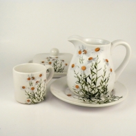 Sada hrnčekov motív margaréta 250ml