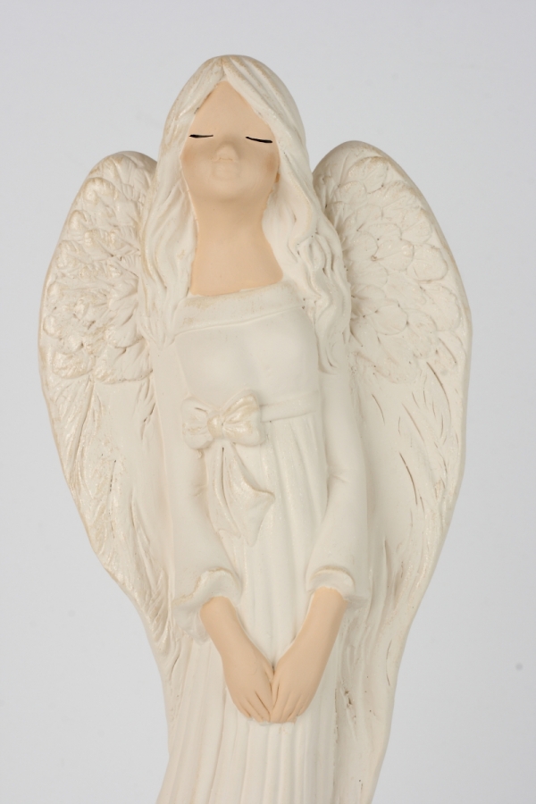Sadrový anjel Ďakujem 37cm