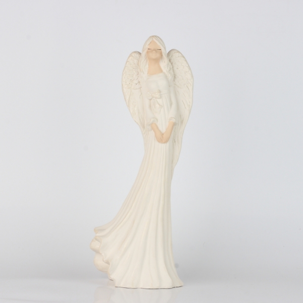 Sadrový anjel Ďakujem 37cm