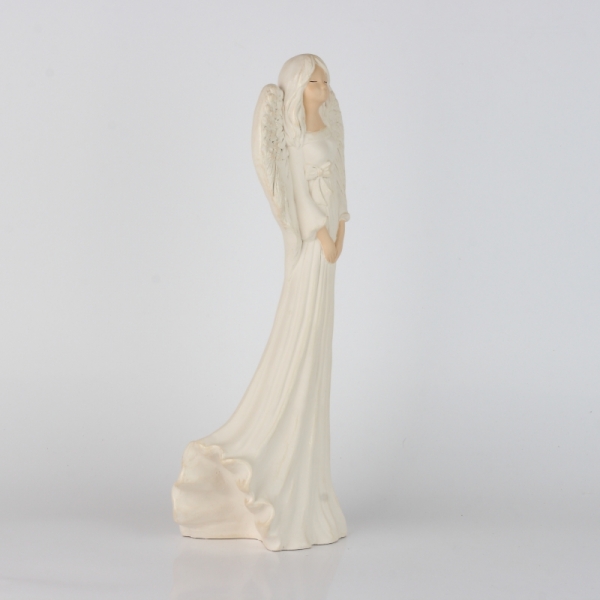 Sadrový anjel Ďakujem 37cm