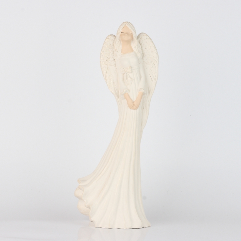 Sadrový anjel Ďakujem 37cm