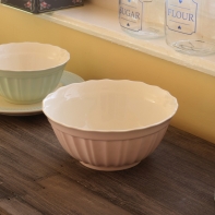 Šalátová misa Alice pale pink 24cm