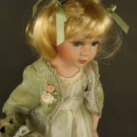 Zberateľská bábika 40 cm Zina