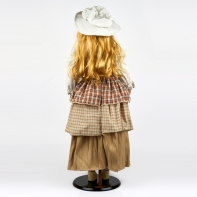 Zberateľská porcelánová bábika Iva 80cm