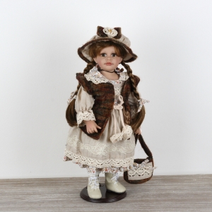 Zberateľská vinylová bábika Ella 53cm