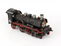 Zberateľské model čiernej lokomotívy 29cm