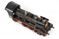 Zberateľské model čiernej lokomotívy 29cm