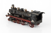 Zberateľské model čiernej lokomotívy 29cm