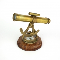 Zberateľské predmety teodolit s kompasom 18x23cm