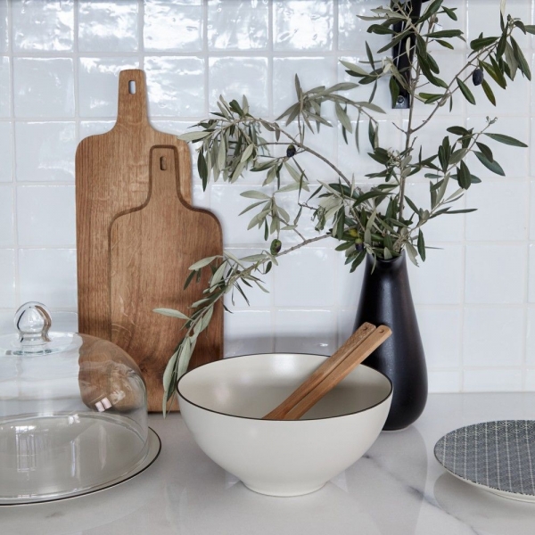 Servírovacia misa 28cm AUGUSTA tmavý okraj