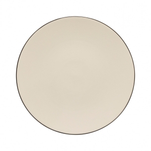 Servírovací tanier 34cm AUGUSTA tmavý okraj