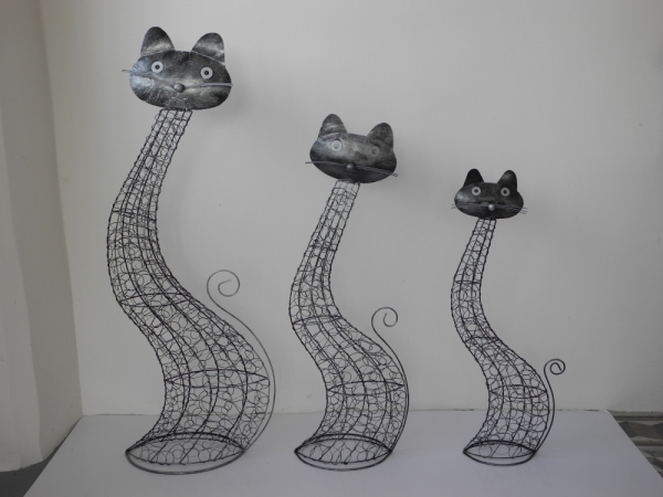 Sibírska mačka - klampiarsky výrobok