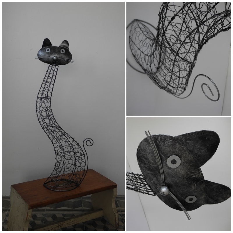 Sibírska mačka - klampiarsky výrobok