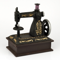 Šijací stroj Singer retro 22,5x15x27cm