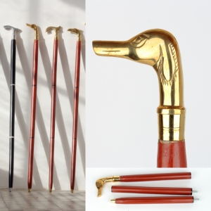 Skládací vychádzková hůl hlava psa 91cm