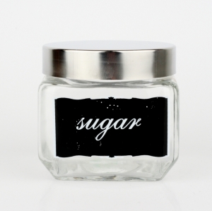 Sklenená dóza na cukor 10cm
