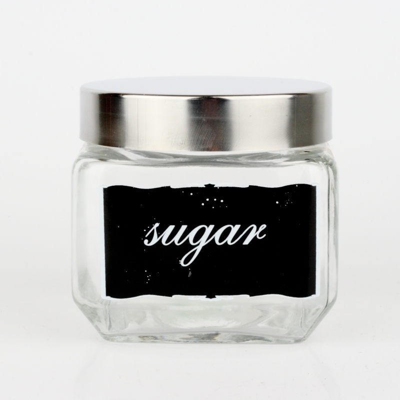 Sklenená dóza na cukor 10cm