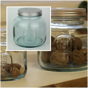 Sklenená dóza na potraviny Authentic 1kg