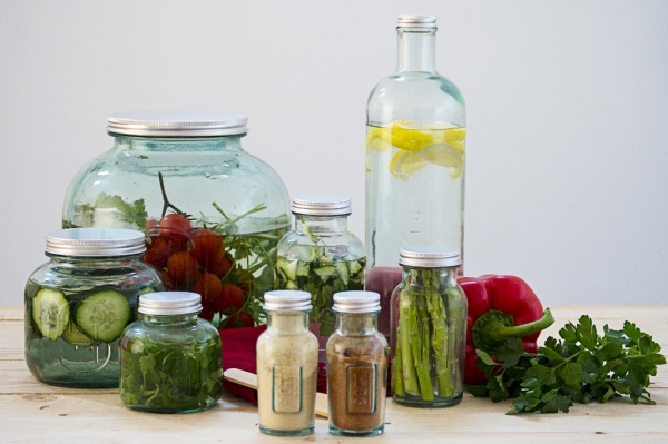 Sklenená dóza na špagety Authentic 1,8l