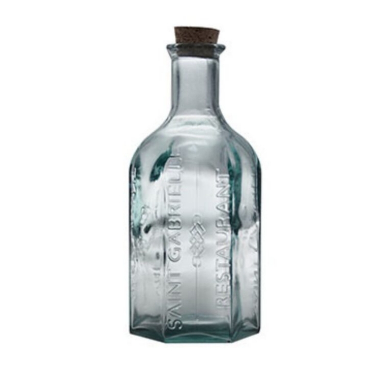 Sklenená fľaša 0,5l číra