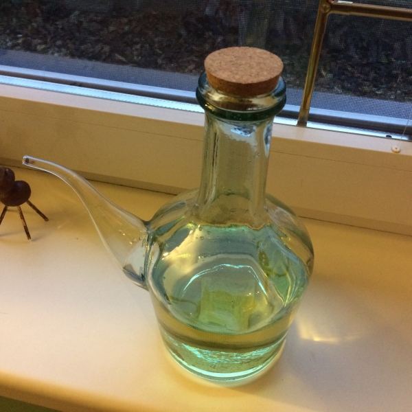 Sklenená fľaša ocot / olej 1l