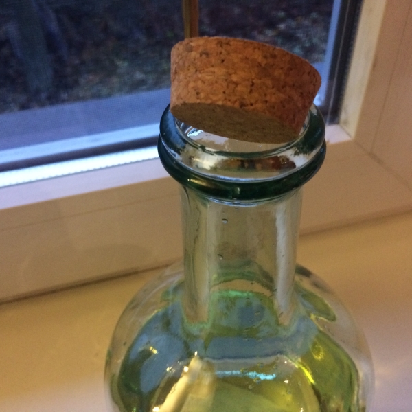 Sklenená fľaša ocot / olej 1l