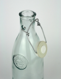 Sklenená fľaša s pákovým uzáverom Authentic 1l