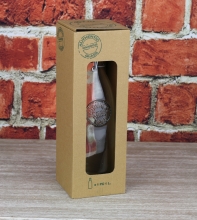 Sklenená fľaša s pákovým uzáverom Authentic 1l