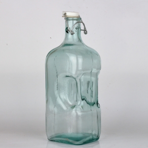 Sklenená fľaša s pákovým uzáverom San Miguel 2l