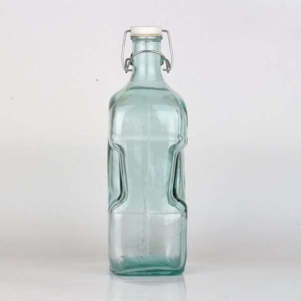 Sklenená fľaša s pákovým uzáverom San Miguel 2l