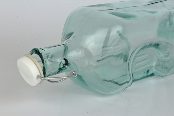 Sklenená fľaša s pákovým uzáverom San Miguel 2l