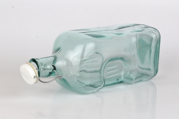 Sklenená fľaša s pákovým uzáverom San Miguel 2l