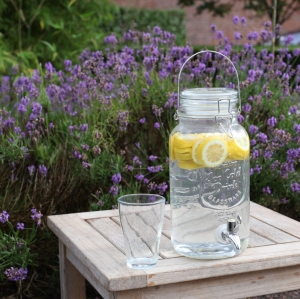 Sklenená nádoba s kohútikom 3,6 l