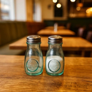 Sklenená soľnička a korenička Authentic 0,1l