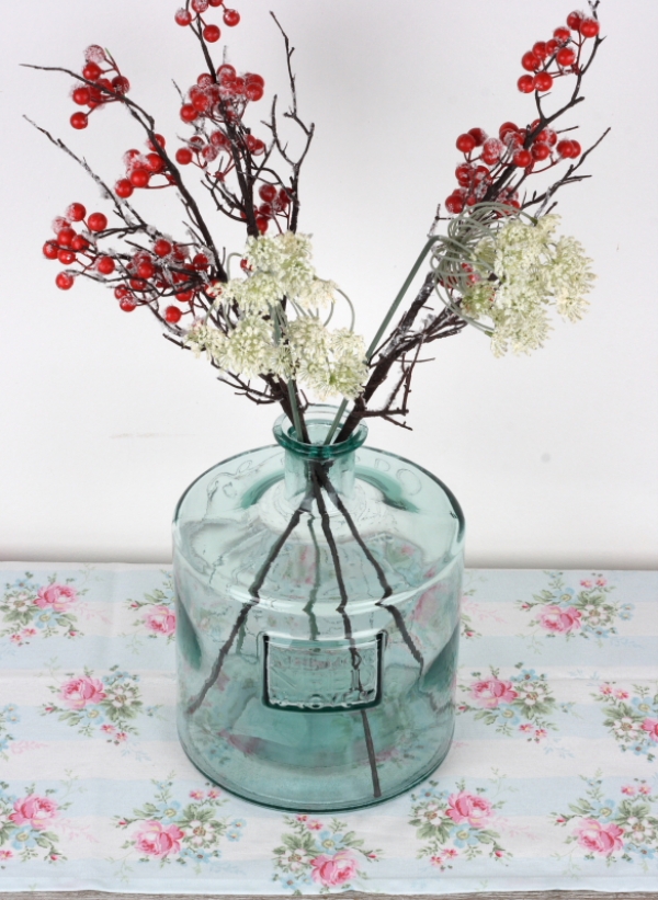 Sklenená váza From you to me 5l