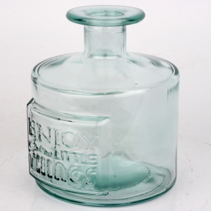 Sklenená váza Enjoy little things 450ml