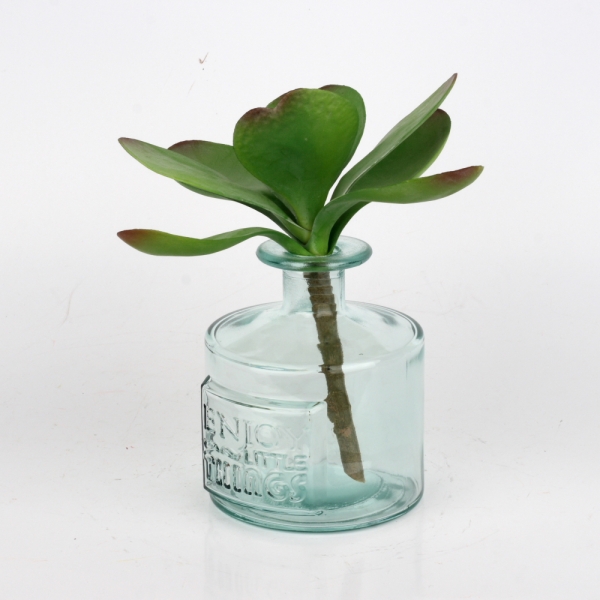 Sklenená váza Enjoy little things 450ml