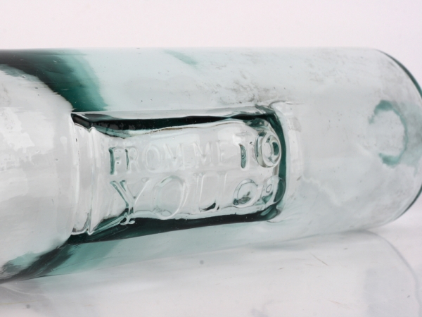 Sklenená váza From me to you 25cm