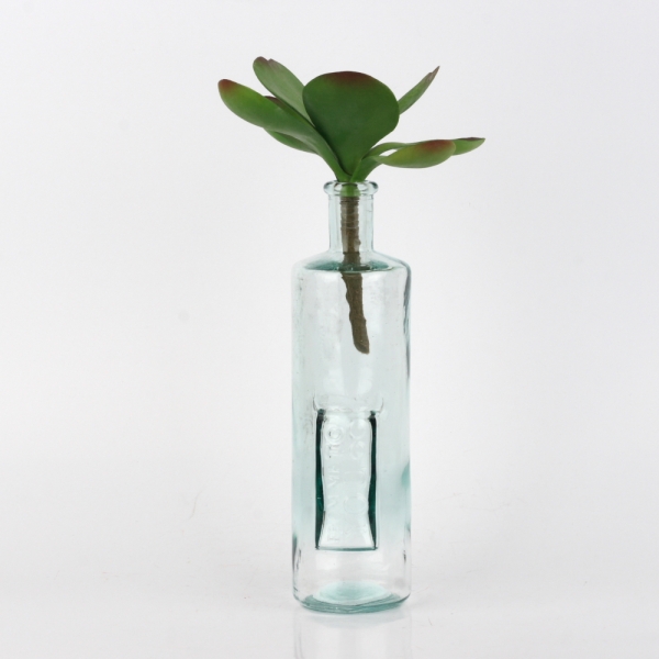 Sklenená váza From me to you 25cm